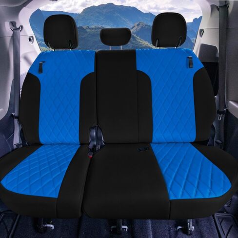WYLF Custom Fit Seat Covers for 2021 - 2024 Toyota Sienna, Seat Covers 2nd Row Set for Toyota Sienna 2021 2022 2023 2024, 8 Seater SUV Seat Covers, SOLIDGRAY Neoprene, Toyota Accessories in Saudi Arabia