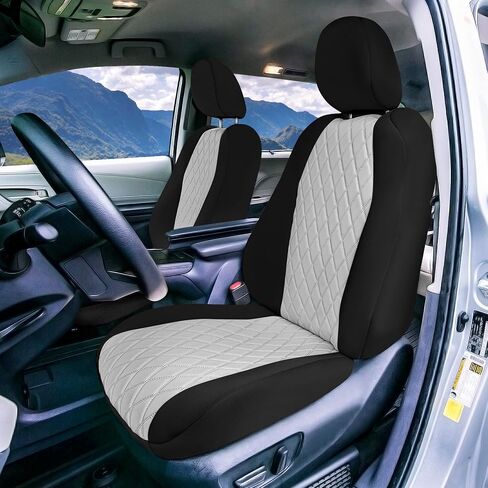 Wylf Custom Fit Pit Coverings for 2021 - 2024 Toyota Sienna ، يغطي المقعد الصف الثاني في الصف الثاني لتويوتا سيينا 2021 2022 2023 2024 ، 8 أغطية مقاعد سيارات الدفع الرباعي ، 8 مقاعد ، إكسسوارات تويوتا ، إكسسوارات تويوتا in Kuwait