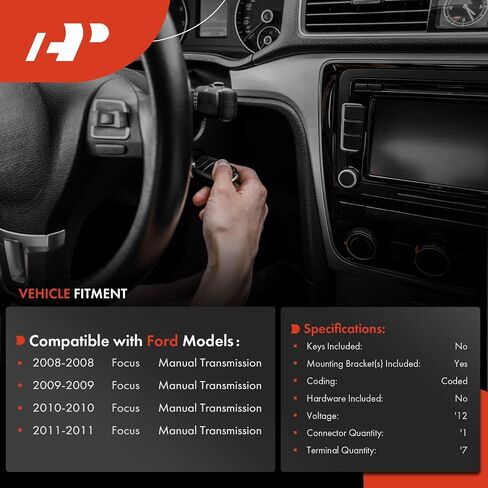 A-Premium Ignition Lock Housing متوافق مع Ford Focus 2009 2009 2010 2011 ، الإرسال اليدوي in Saudi Arabia