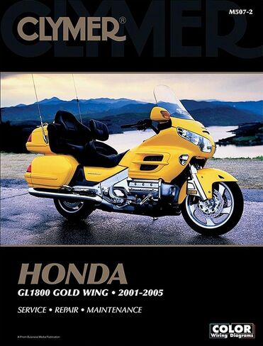 Clymer Honda GL1800 Gold Wing 2001-2010 دليل إصلاح الدراجات النارية/دليل in Kuwait