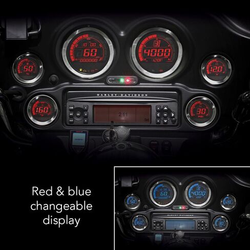 Koso BA050905 HD-02 Kit With Oil Temp (6 Pcs Kit - Silver Bezel) in Saudi Arabia