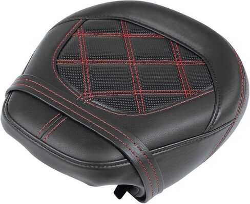 Low-Profile Driver Passenger 2-UP Seat Set Red Stitching Fit For Harley Touring Road King FLHR Street Glide FLHX 2009-Later Road Glide FLTRX CVO Street Glide FLHXSE Electra Glide FLHTCU in Saudi Arabia