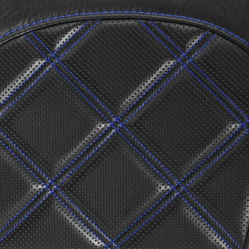 Low-Profile Driver Passenger 2-UP Seat Set Red Stitching Fit For Harley Touring Road King FLHR Street Glide FLHX 2009-Later Road Glide FLTRX CVO Street Glide FLHXSE Electra Glide FLHTCU in Kuwait