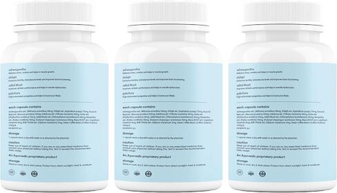 mars by GHC Natural Surge Max Caps - (Pack of 1) | Powered with Shilajit, Safed Musli and 60N | Good Health Company | Overall Well Being in Kuwait