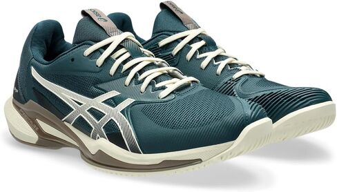 ASICS Men's Solution Speed FlyteFoam 3 Tennis Shoes, 13, Safety Yellow/Black in Saudi Arabia