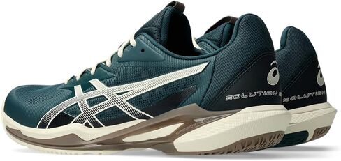 ASICS Men's Solution Speed FlyteFoam 3 Tennis Shoes, 13, Safety Yellow/Black in Saudi Arabia