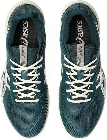 ASICS Men's Solution Speed FlyteFoam 3 Tennis Shoes, 13, Safety Yellow/Black in Saudi Arabia
