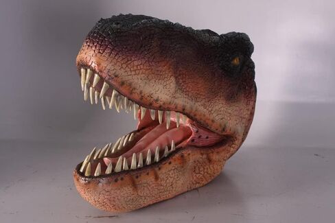 LM كنوز T-Rex Dinosaur رأس متوسطة حجم الحياة تمثال in Saudi Arabia