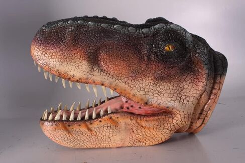 LM كنوز T-Rex Dinosaur رأس متوسطة حجم الحياة تمثال in Saudi Arabia