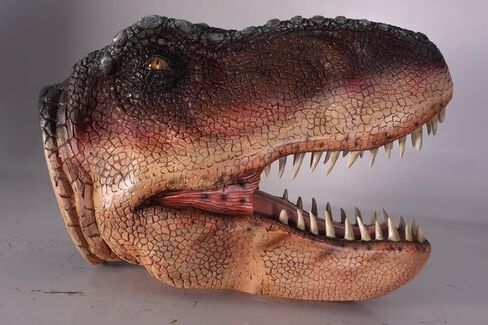 LM كنوز T-Rex Dinosaur رأس متوسطة حجم الحياة تمثال in Saudi Arabia