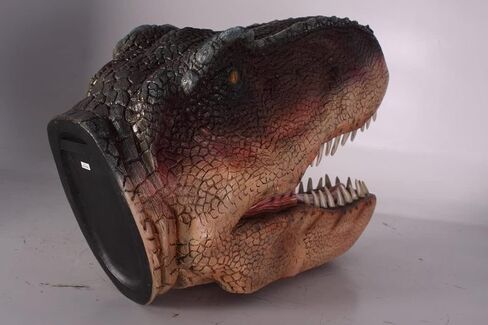 LM كنوز T-Rex Dinosaur رأس متوسطة حجم الحياة تمثال in Saudi Arabia