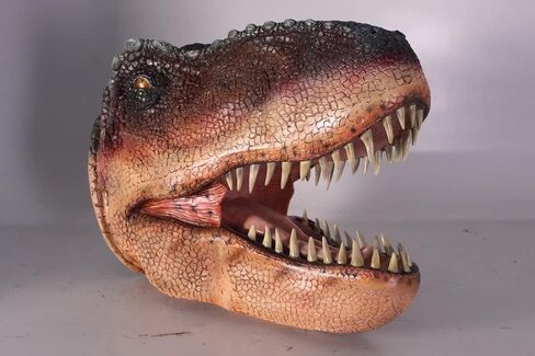 LM كنوز T-Rex Dinosaur رأس متوسطة حجم الحياة تمثال in Saudi Arabia