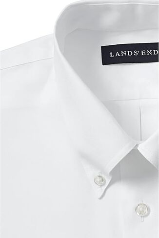 Lands' End School Uniform Boys Long Sleeve No Iron Pinpoint Dress Shirt in Saudi Arabia