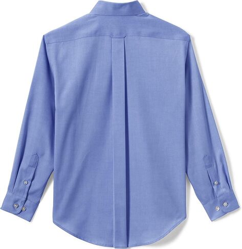 Lands' End School Uniform Boys Long Sleeve No Iron Pinpoint Dress Shirt in Saudi Arabia