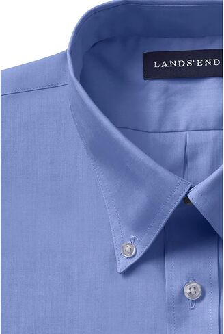 Lands' End School Uniform Boys Long Sleeve No Iron Pinpoint Dress Shirt in Saudi Arabia