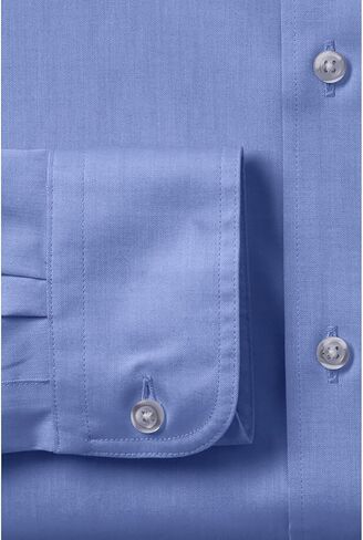 Lands' End School Uniform Boys Long Sleeve No Iron Pinpoint Dress Shirt in Saudi Arabia