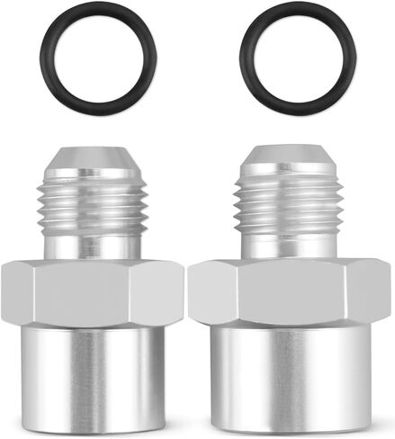 6AN Adapter Fitting Set Fit for GM TBI Style/Vortec Fuel Sending Units Replace 47-0001 Adapter Connector Kit Silver in Kuwait