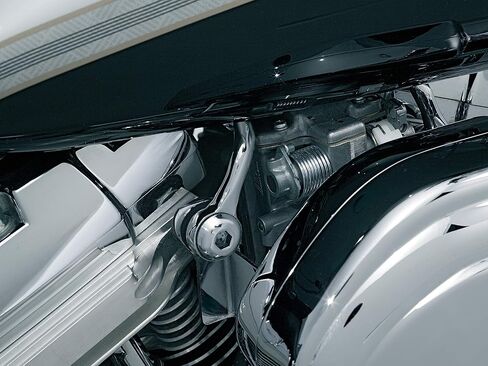 Kuryakyn 9930 Long Long Bluegrass Reather Kit for 1991-2019 Harley-Davidson Motorcycles ، Chrome ، Black in Kuwait