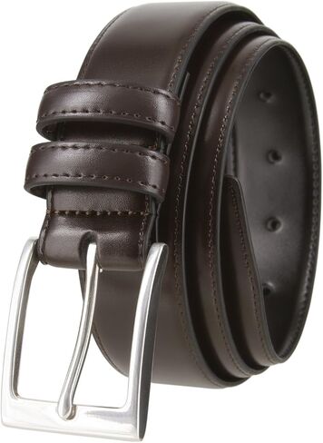 Men's Belt Classic Genuine Leather Smooth Dress Belt 1-3/8"(35mm) Wide in Saudi Arabia