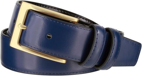Men's Belt Classic Genuine Leather Smooth Dress Belt 1-3/8"(35mm) Wide in Saudi Arabia
