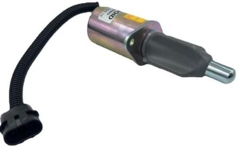 3921978 3915502 12V Fuel Shut Off Solenoid with Connector Cable, Universal Electric Diesel Engine Cut Off Switch in Saudi Arabia