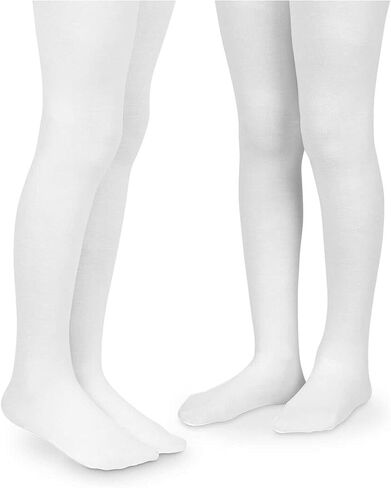 Jefferies Socks Girls Pima Cotton Dress School Uniform Tights 2 Pack in Saudi Arabia
