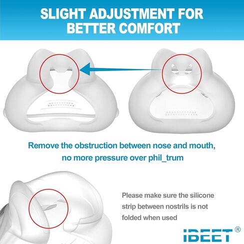 Replacement Foam Cushion for Airfit F30i (Medium), IBEET Memory Foam Cushion for Cozy Fit & Reliable Seal Compatible with Airfit F30i, Medium in Saudi Arabia