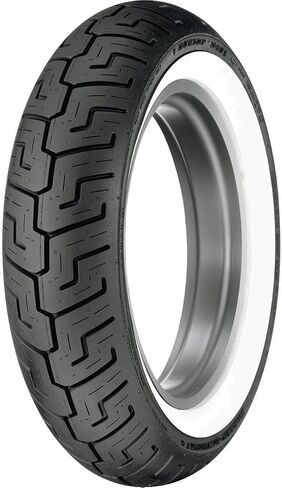 Dunlop D401 إطار الدراجات النارية الخلفية 150/80B-16 (71H) جدار أبيض عريض-يناسب: Harley-Davidson Cvo Dyna Wide Glide Fxdwgse 2002 in Saudi Arabia