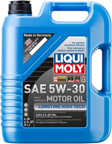 Engine Oil Of Longtime High Tech 5W-30 Synthetic (5 Liter) - Replaces OE Number 2039 in Saudi Arabia