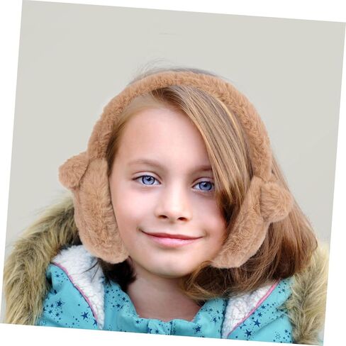 Beaupretty 1Pc Adorable Cartoon Ear Muffs for Cold Earmuffs with Unique Design Durable Fibers Winter Ear Warmers for Boys and Random Color in Saudi Arabia