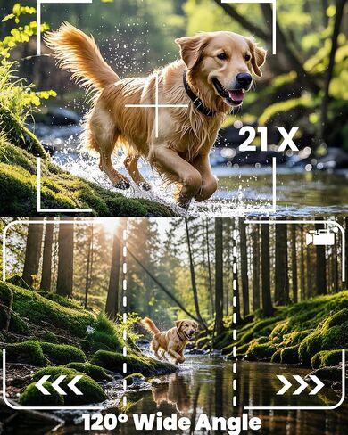 4K Time Lapse Camera Kit with IP66 Waterproof Housing, 1/2.78 CMOS, 32MP Photo, 186 Days Battery Life, 6X Zoom, Manual Focus, 7 Accessories, Ideal for Long Term Indoor and Outdoor Projects in Saudi Arabia