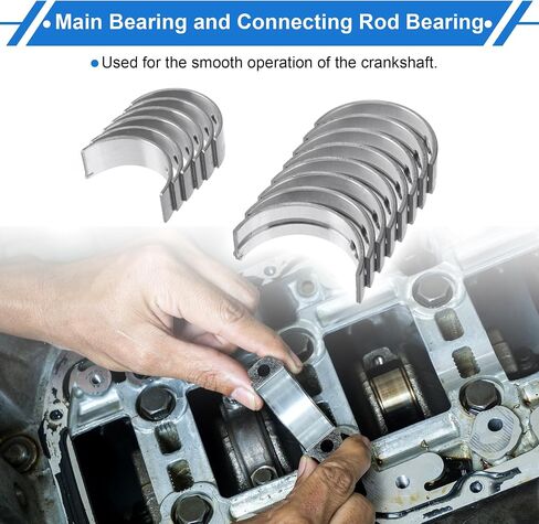 Main Bearing and Connecting Rod Bearing Kit No.12300618100A0/1218181401 for SUZUKI CARRY 1979-2023 Engine Crankshaft Rod Bearing Metal 14 Pcs in Saudi Arabia