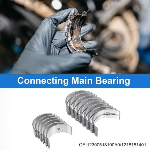 Main Bearing and Connecting Rod Bearing Kit No.12300618100A0/1218181401 for SUZUKI CARRY 1979-2023 Engine Crankshaft Rod Bearing Metal 14 Pcs in Saudi Arabia