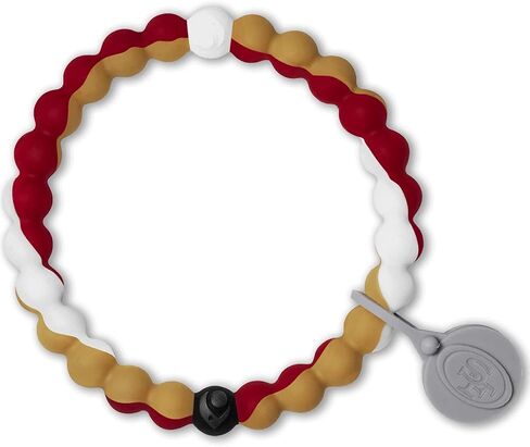Lokai Silicone Beaded Bracelet for Men & Women, NFL Football Collection - Tennessee Titans, Large - Silicone Jewelry Fashion Bracelet Slides-On for Comfortable Fit in Saudi Arabia