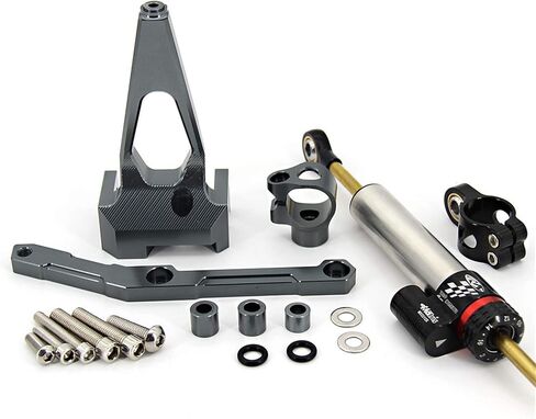 توجيه الدراجات النارية CNC استقرار قوس المثبط للياماها MT-09 MT09 FZ09 FZ-09 طقم تثبيت (حامل أسود) in Kuwait