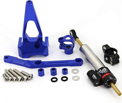 توجيه الدراجات النارية CNC استقرار قوس المثبط للياماها MT-09 MT09 FZ09 FZ-09 طقم تثبيت (حامل أسود) in Kuwait