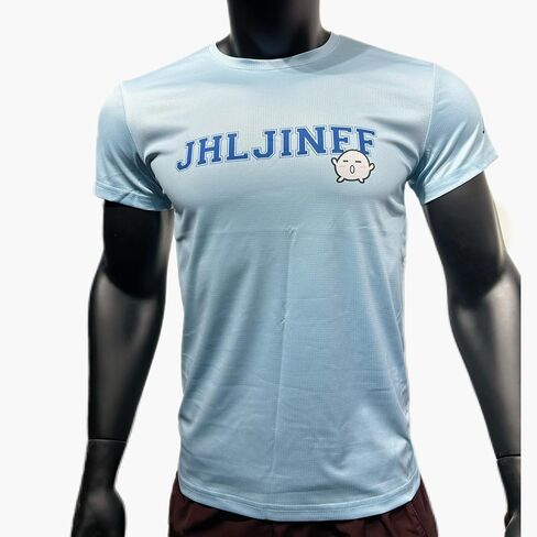 Men's New Sprts T-Shirt (Bule) Blue in Saudi Arabia