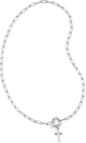Kendra Scott Cross Link و Chain Necklace ، مجوهرات الأزياء للنساء in Saudi Arabia