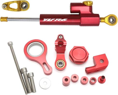 دراجة نارية CNC التوجيه مثبطات المثبتات ل yamaha yzf r6 onting kit (مجموعة سوداء خضراء) in Kuwait