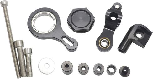 دراجة نارية CNC التوجيه مثبطات المثبتات ل yamaha yzf r6 onting kit (مجموعة سوداء خضراء) in Kuwait