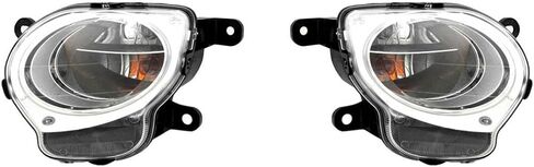 Front Turn Signal/Parking Light Assembly 2PC Replaces 5182461AC, FI2532100 for Fiat 500 1.4L 2012 2013 2014 2015 in Saudi Arabia