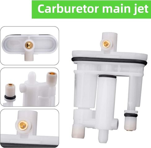 4pcs Carburetor Main Jet 592792 Compatible with Briggs & Stratton 09P702, Lawn Garden Engines Replacement Parts in Saudi Arabia