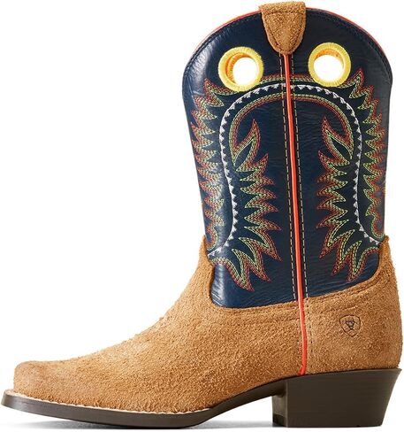 ariat Kids Derby Monroe Terracotta Roughout و Royal Gold Metallic Boot Tan in Kuwait