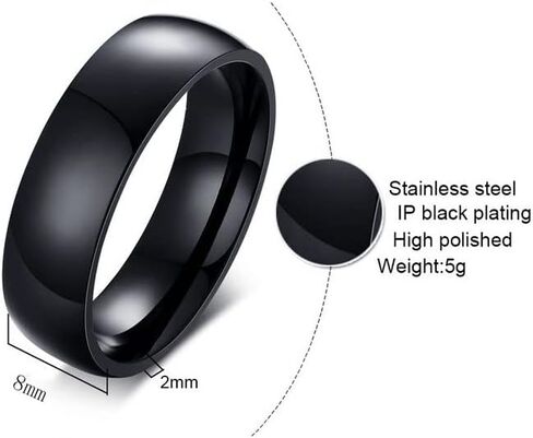 Matching Couple rings Customizable Promise Wedding Rings Set for Him and Her Gold Blue Sapphire Wedding Band Engagement Rings for Women Men's Wedding Bands Tungsten with Engraving Stainless Steel Rings for Couples Valentine's Day Jewelry Gift in Saudi Arabia