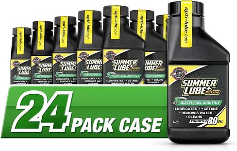 Opti-Lube Summer+ Cetane Formula Diesel Fuel Additive: 4oz Bottles (8 Pack) in Saudi Arabia