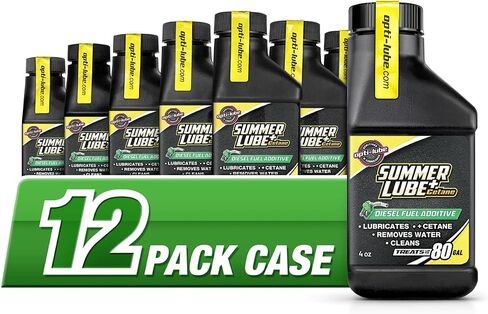 Opti-Lube Summer+ Cetane Formula Diesel Fuel Additive: 4oz Bottles (8 Pack) in Saudi Arabia