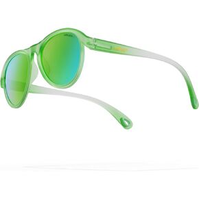 نظارة شمسية للأطفال مستقطبة للشباب بشرة يشعرون أن TR90 Frame Travel Travel Summer Outdoor Glasses for Boys Girls Vens 5-14 in Kuwait