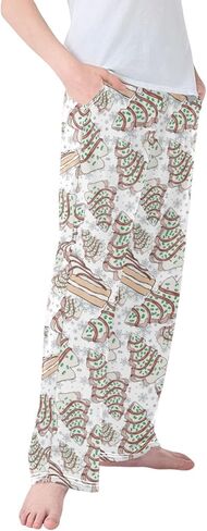 سراويل تتبع الكعك شجرة عيد الميلاد سراويل بيجاما السراويل غير الرسمية عيد الميلاد سروال رياضي لمدة 11-12 سنة in Kuwait