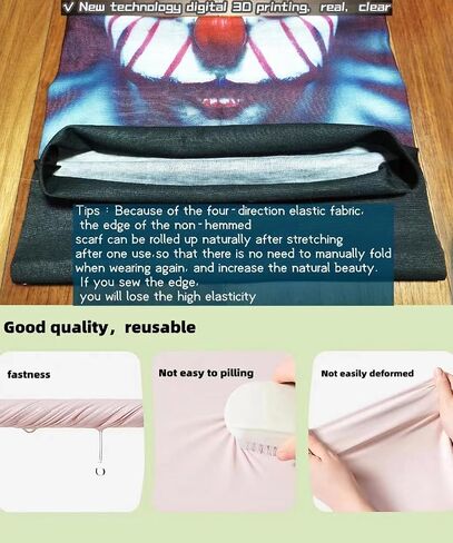 Neck Gaiters,Sun UV Protection Seamless Skull Bandanas,Gator Joker Face Cover Scarf Mask for Men Women outdoor sports in Saudi Arabia