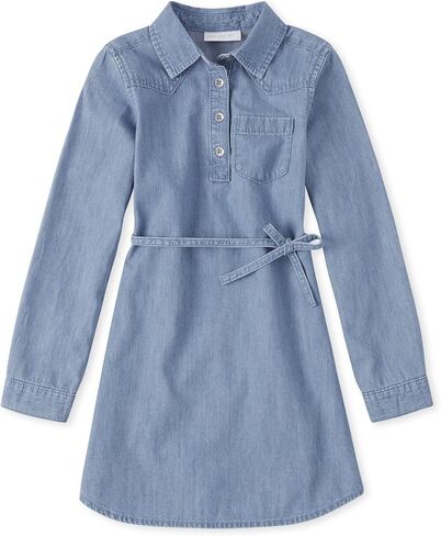 The Children's Place Big Girls' Long Sleeve Casual Dress in Saudi Arabia